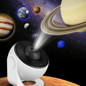 12 in 1 Planetarium Galaxy Projector Star Projector for Bedroom 360° Rotating Nebula Projector Lamp,Timed Starry Voyager Night Light Projector for Kids,Home Theater,Ceiling,Room Decoration (star)