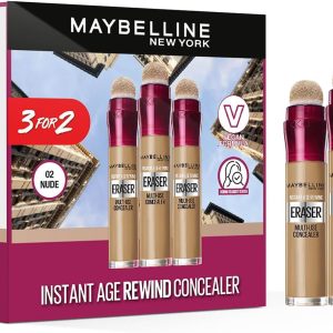 Maybelline New York - Instant Age Rewind Concealer Set 3 PIECES SET - Shade 02