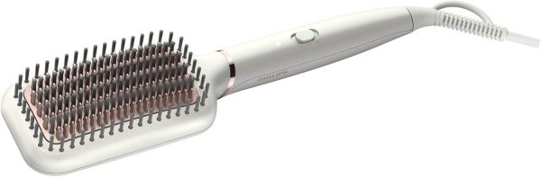 Philips Stylecare Auto Curler & Heated Straightening BrUSh. Incl. Luxury Style Case. 3 Pin. , Bhh888/03. 2 Years Warranty