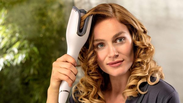 Philips Stylecare Auto Curler & Heated Straightening BrUSh. Incl. Luxury Style Case. 3 Pin. , Bhh888/03. 2 Years Warranty