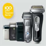 Braun Series 9 Shaver Mbs9 Wet & Dry Shaver, Design Edition, Black