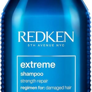 Redken Shampoo, For Damaged Hair, Repairs Strength & Adds Flexibility, Extreme, 300 Ml