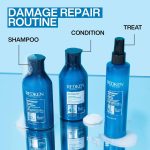 Redken Shampoo, For Damaged Hair, Repairs Strength & Adds Flexibility, Extreme, 300 Ml