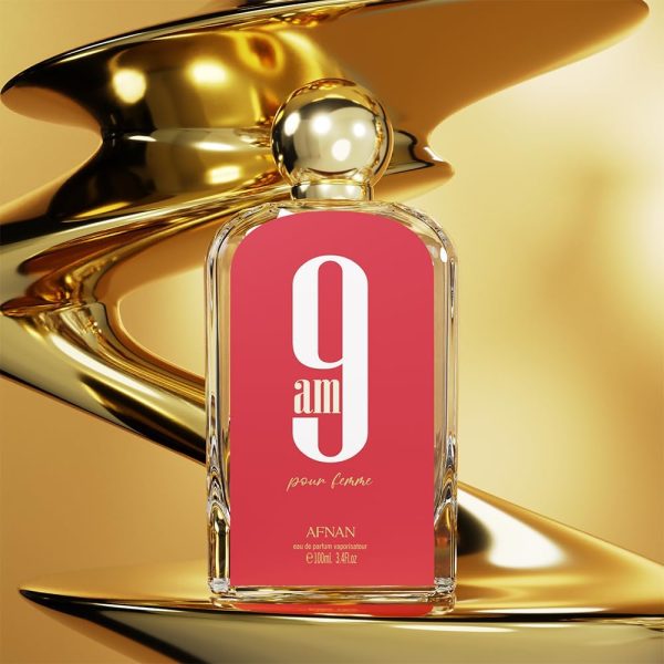 AFNAN 9 AM Pour Femme Eau De Parfum for Women, 100 ML