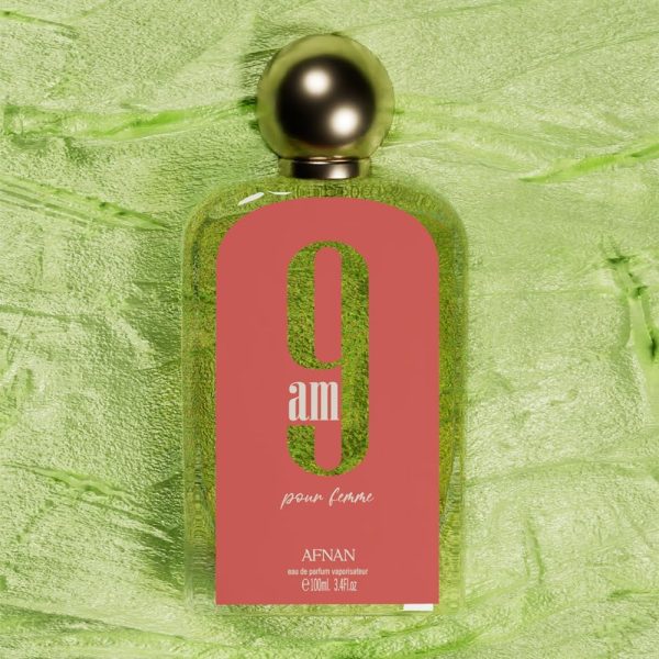 AFNAN 9 AM Pour Femme Eau De Parfum for Women, 100 ML