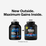 MuscleTech Cell Tech Creatine Research-Backed Muscle Builder for Faster Muscle Growth, Enhance Strength Performance & Improve Recovery Post-Workout Recovery Drink for Men & Women, Fruit Punch 6.00 lbs