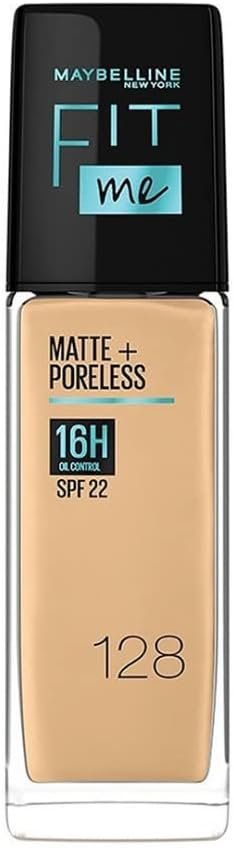 Maybelline New York New York Fit Me Matte & Poreless Foundation 16H Oil Control with SPF 22-128