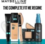 Maybelline New York New York Fit Me Matte & Poreless Foundation 16H Oil Control with SPF 22-128